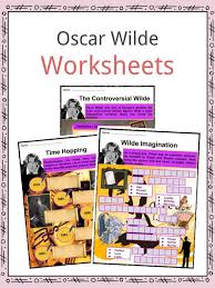 Oscar Wilde Facts Worksheets Poetry Life Death For Kids