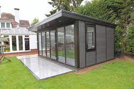 Composite Garden Rooms Manchester Garden Room Deck Building Cost Outdoor Buildings