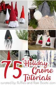 Ultimate List Of Christmas Gnome Tutorials Christmas Decor Diy Easy Christmas Diy Gnome Tutorial