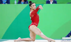 لاعبة جمباز أميركية سابقة من ضحايا الطبيب نصار تنشر صورتها عارية Gymnastics Rio Olympic Games Red Formal Dress