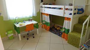 Rideau isolant thermique porte d entrée. Lit Cabane Sur Une Base Ikea Mydal