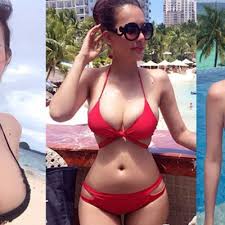 Pada hari itu, tampil anggun dengan gaun pendek paras lutut berwarna merah jambu. Model Filipina Dibanjiri Follower Kerana Terlalu Cantik