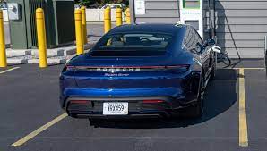 Although only available at ionity charging stations, the new feature enables so how did porsche get from mission e concept car to full production taycan? Porsche Taycan Becomes First To Charge At 270 Kw On Electrify America S Ultra Fast Dc Chargers