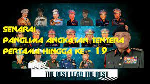 Sumber maklumat angkatan tentera malaysia. Senarai Panglima Angkatan Tentera Malaysia Pertama Hingga Ke 19 Youtube