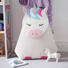 Little Stackers Lola Unicorn Hamper The Container Store Shop our best selection of bedroom laundry hampers to simplify your space and declutter your home.