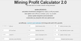 With our crypto profitability calculator you'll easily calculate profit with cards you own. 16 Awesome And Useful Bitcoin Calculators