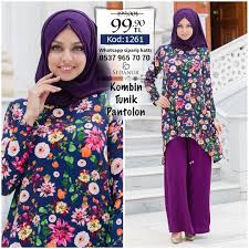 Cicek Desenli Tunik Pantolon Kombin Elbise 1261 Lacivert Sedanur Tesettur Abiye Bayangiyim Tesettur Tesetturgiyim Tesetturkom Kadin Giyim Tunik Trendler