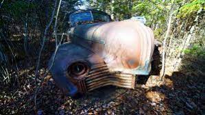 Old Cars Trucks Parked Out On The Back Forty Meinmaine Blog