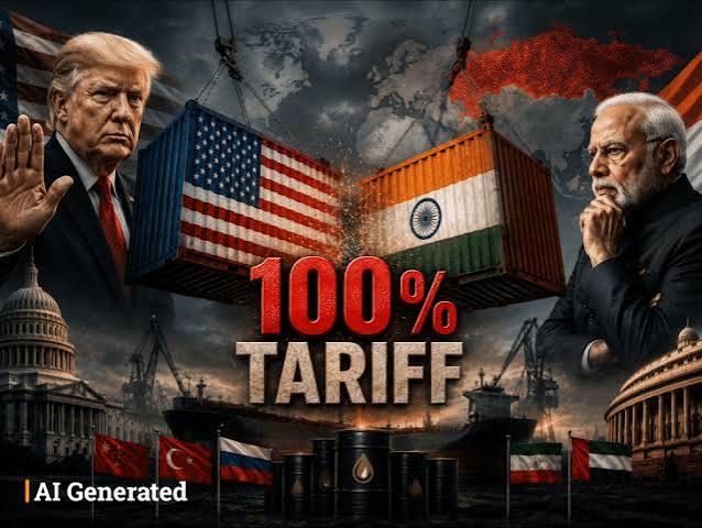 US Senate Bill Imposes 100% Tariff on India; Targets Russian Oil Revenue