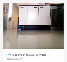 The struggle to get under the cabinets with a broom or a vacuum is real. Review Roborock S6 Maxv Our Robot Friend
