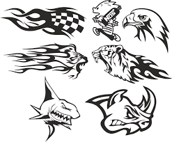 Download Car Decal Free Vector Download Cdr Eps Svg Dxf