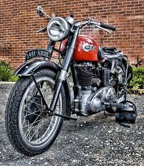 Image result for Red 1951 Motorcycle