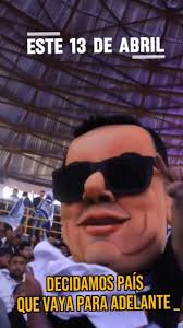 Este 13 de abril, Ecuador tiene una decisión clara que tomar:, Democracia o  dictadura, Dólar o ecuadolar, Avanzar o retroceder , La respuesta es  sencilla., Ecuador ya despertó. Y no hay vuelta atrás ...