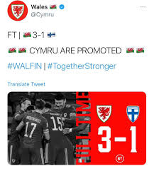 Team statistics, series, referee and starting lineups before the start. Wales Football Fans Posts Facebook