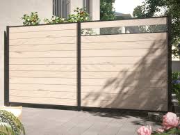 Wpc sichtschutz und wpc zäune bei hornbach schweiz kaufen. Brugmann Sichtschutzzaun System Wpc Set Sand Anthrazit 178 X 183 Cm