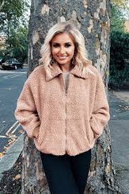 Shop today with next day delivery available until 10pm. Camel Teddy Borg Jacket In The Style