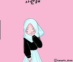Foto cewek2 cantik lucu berhijab anak. Animasi Gambar Kartun Cewek2 Cantik Lucu Berhijab