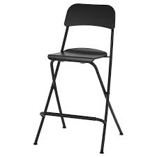 Franklin Chaise De Bar Pliante Noir Noir 63 Cm Ikea Tabouret De Bar Ikea Chaise Bar