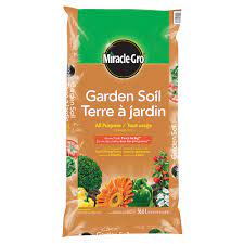 Now for the best part! Miracle Gro Garden Soil 56 6 L The Home Depot Canada