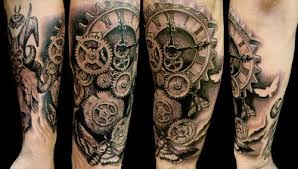 Maybe you would like to learn more about one of these? Biomechanical Gears And Clock Tattoo Tattoo Ideas Center