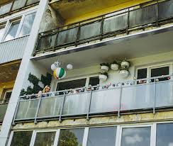 Woman transforms small garden for less than £300. Before And After Balcony Makeover In Jugla