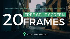 Make social videos in an instant: 20 Free Split Screen Frames Motion 5 Fcpx Templates Youtube