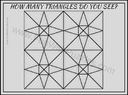 Printable page for brain teaser book. Pictures Puzzles To Find The Number Of Squares And Triangles Brain Teasers Picture Puzzle Brain Teasers Pictures