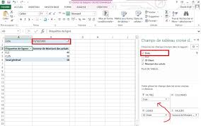 Excel Comment Creer Un Tableau Croise Dynamique Et Qu Est Ce Que C Est