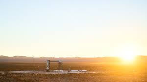 The name 'blue origin' is a reference to planet earth (image credit: Blue Origin New Shepard