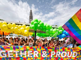 Floats with animals waving rainbow and transgender. Vienna Pride 2020 Wegen Coronavirus Abgesagt Coronavirus Wien Vienna At