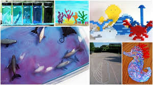 You can use the slime with your other ocean art activities for added fun! 25 Ocean Activities Experiments And Crafts For Kids To Dive Into