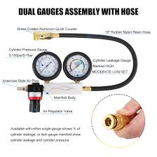 Maybe you would like to learn more about one of these? Buy Jifetor Cylinder Leak Down Tester Kit Professional Dual Pressure Gauges Engine Compression Leakdown Detector Leakage Test Set For Gasoline Engine With 10 12 14mm Spark Plugs On Car Truck Motorcycle Online