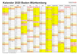 » wann ist ostern 2020 überhaupt? Kalender 2020 Baden Wurttemberg Ferien Feiertage Excel Vorlagen