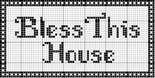 priscilla hewitt bless this house graph bobble stitch