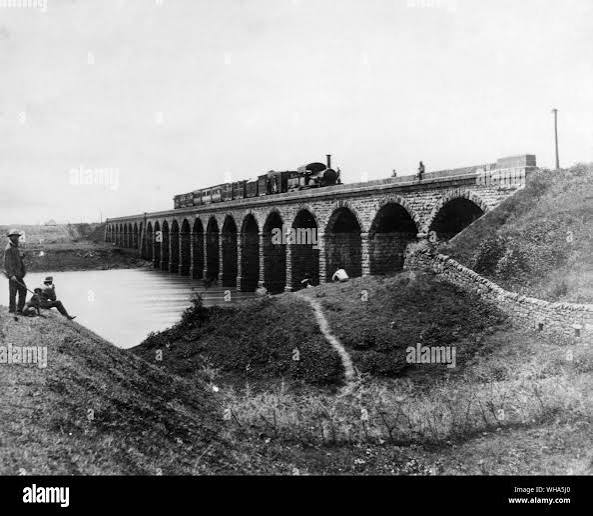Railway bridge india Black and White Stock Photos & Images - Alamy