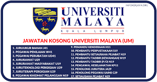 Check spelling or type a new query. Jawatan Kosong Terkini Universiti Malaya Um Jawatan Kosong Terkini