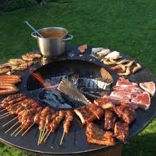 Bbq Ofyr Grill Paellero Backyard Bbq Pit Outdoor Cooking Fire Pit Bbq