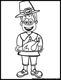 Thanksgiving turkey in pilgrim hat serving hot. Thanksgiving Coloring Pages Printouts Printables Turkey Worksheets For Kids Free Thanksgiving Day Coloring Book Printables Coloring Sheets Pictures For Children To Celebrate Thanksgiving