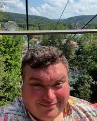 7and 77 year old enjoying an Elvis movie together. Opa taught Marty what  good music is. These two cannot wait till July 2-4 to see Brad Crum's Elvis  tribute. Knoebels's has the