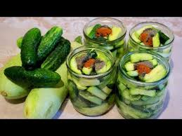 салат из свежих кабачков и огурцов на зиму рецепты Proverennyj Babushkin Recept Pikantnyj Ostrenkij Salatik Iz Ogurcov I Kabachkov Na Zimu Youtube Eda Na Obed Vkusnyashki Kabachki