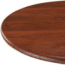 Made with an elastic edge sewn completely around the tablecloth edge. Outdoor Elastic Round Tablecloth Miles Kimball