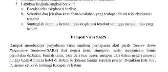 Kompetensi dasar dan indikator 3.1 mengidentifikasi inform… contoh soal materi pokok teks berita (kelas viii) 1. Mengidentifikasi Teks Eksplanasi Brainly Co Id