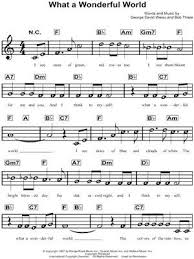 Louis Armstrong What A Wonderful World Free Mp3 Download Louis Armstrong What A Wonderful World Sheet Music For Beginners Download Print Clarinet Music Easy Piano Sheet Music Piano Sheet Music Free