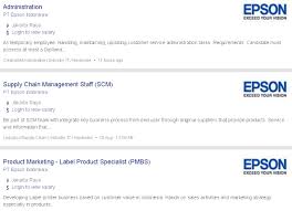 Pengalaman tes kerja di epson pt indonesia epson industry (iei). 5 Lowongan Kerja Pt Epson Indonesia Terbaru 2020 Job Fair Lowongan Kerja 2020 Lulusan Smk Lulusan Sma Smp