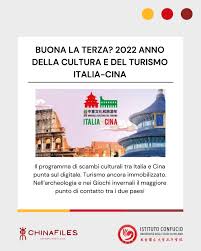 Buona la terza? 2022 anno della cultura e del turismo Italia-Cina –  Istituto Confucio
