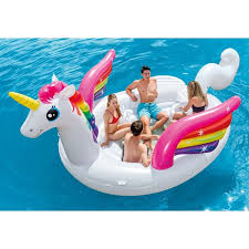 Licorne Gonflable Xl Multicolore Jeux Piscine Ile Gonflable Et Gonflable