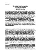 Book Review Of Holes Gcse English Marked By Teachers Com