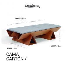 Cama Carton Kartelier Muebles De Carton Moveis De Papelao Mobiliario Artesanal Ideias