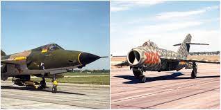 In 1967 this particular jet, piloted by capt. F 105 Vs Mig 17 How A Badly Damaged Thud Gun Killed A North Vietnamese Fresco The Aviation Geek Club