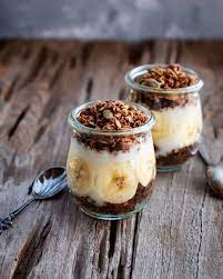 Mole Cake Parfait With Homemade Granola Leave A Comment Below If You Want To See The Granola Recipe On Layered Dessert Recipes Homemade Granola Granola Recipes